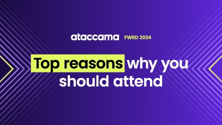 Top 10 reasons to join Ataccama FWRD 2024 Thumbnail Image